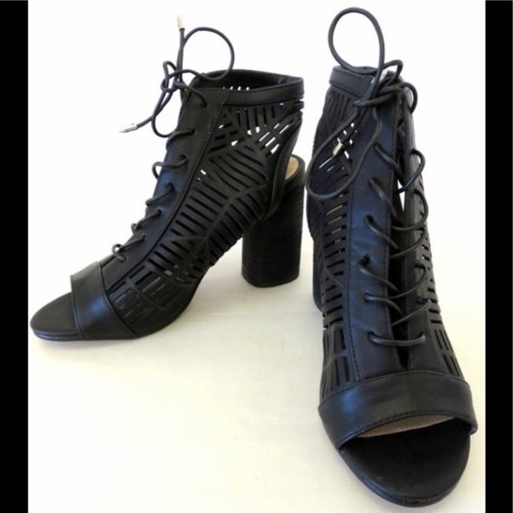 * Sam Edelman Black New Rocco Nappa Boots/Booties - Picture 1 of 7